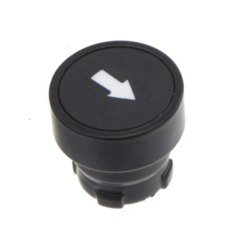 RS PRO Black Plastic Round Momentary Push Button Switch 22 mm Diameter Cutout IP65 205-2364