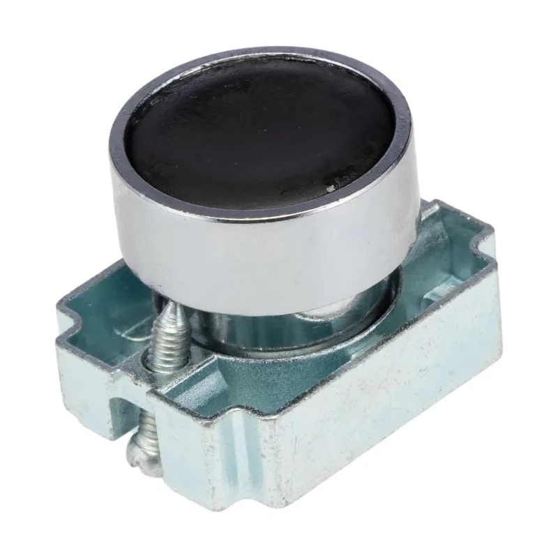 RS PRO Black Momentary Round Push Button Head 22 mm Cutout IP65 205-2358