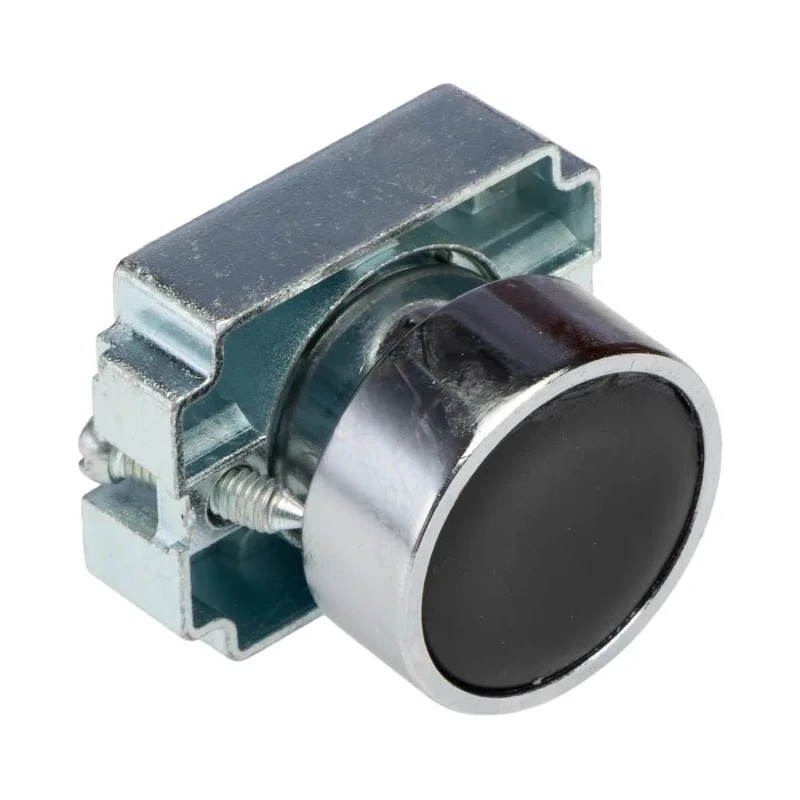 RS PRO Black Momentary Round Push Button Head 22 mm Cutout IP65 205-2358