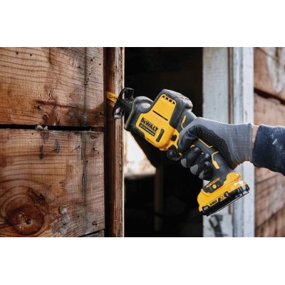 DeWALT Brushless Compact Reciprocating Saw 12V 1.4 kW 2 Ah Battery DCS312D2-GB