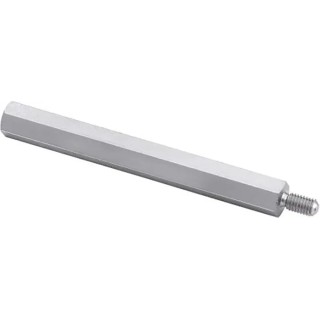 Wurth Elektronik M2 Brass Hex Standoff, 15 mm Body Length, 5 mm Stud Length, Nickel Surface 971150244