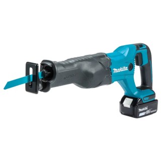 Makita Cordless 18V Reciprocating Saw, 2800 SPM, 32mm Stroke Length, 3.8kg DJR186RTE
