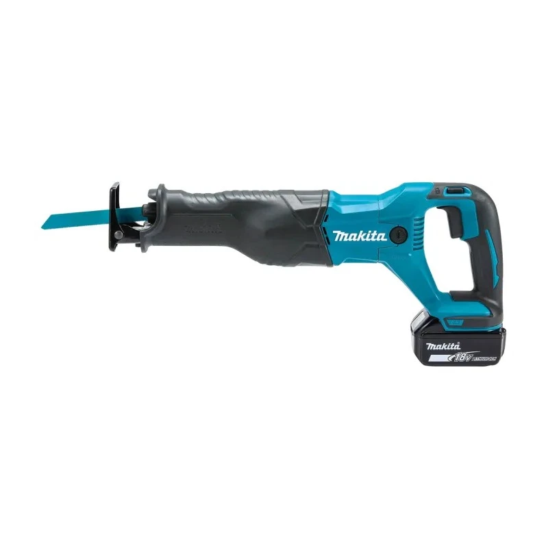 Makita Cordless 18V Reciprocating Saw, 2800 SPM, 32mm Stroke Length, 3.8kg DJR186RTE