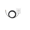 Molex Square Directional GPS Antenna with SMA Connector, 3m Lead, 1561.09-1602MHz Frequency Range 213499-3000