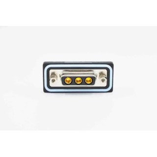 Norcomp D-Sub Connector 3 Contacts Straight Panel Mount Male 2.77 mm Pitch 1000V CDFS3W3103L211