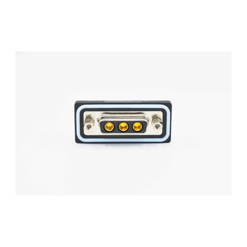 Norcomp D-Sub Connector 3 Contacts Straight Panel Mount Male 2.77 mm Pitch 1000V CDFS3W3103L211