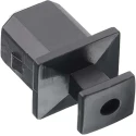 Wurth Elektronik USB Connector Cover Polyethylene Black for Micro USB Connector 726143001