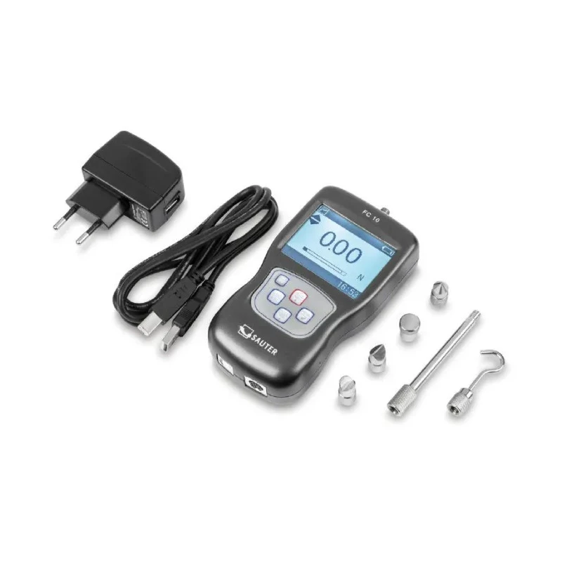 Sauter Compact Force Gauge 1000 Hz Sampling Rate 0.1 N Resolution 500N Capacity FC 500
