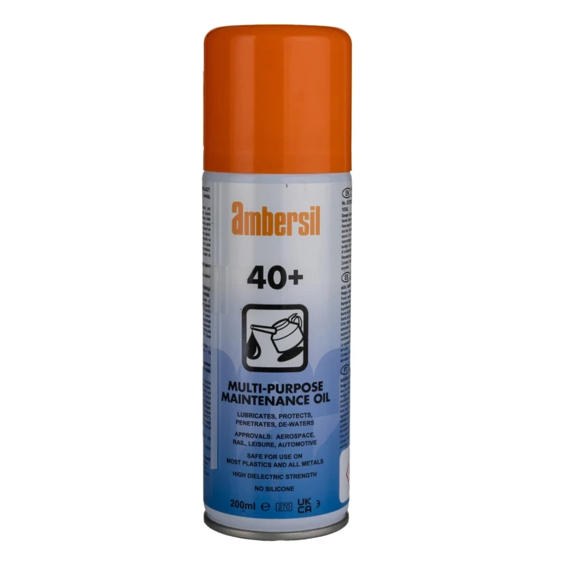 Ambersil 40+ Protective Multi Purpose Lubricant Aerosol 200 ml 32400-ab