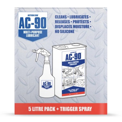 Action Can AC-90 Multi Purpose Lubricant Oil Liquid 5 L Jerry Can 33156-ab