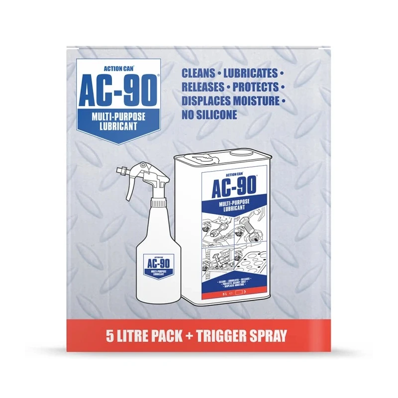 Action Can AC-90 Multi Purpose Lubricant Oil Liquid 5 L Jerry Can 33156-ab