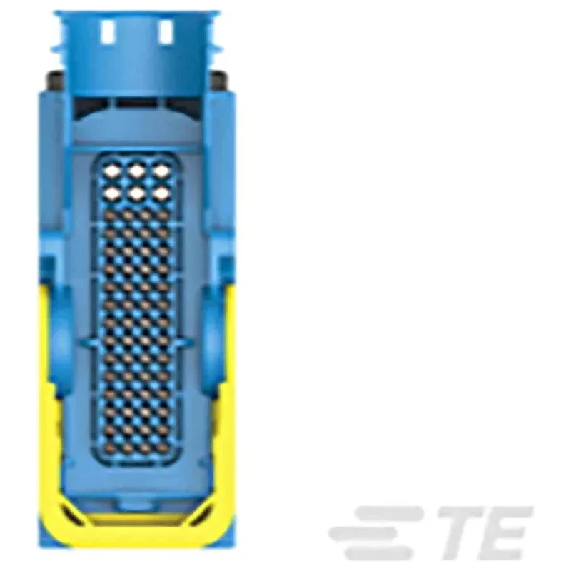 TE Connectivity LEAVYSEAL Automotive Connector Female Blue Cable 62 Way Crimp Termination 3-2293551-1