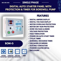 Buy Vukar 0.75HP Digital Motor Starter Panel BOM-G1 Online