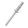 RS PRO Steel Dome Head Blind Rivet, 6.4 mm Diameter, 20.5 mm Length, Steel Body and Mandrel, Grip Range 2-15.9 mm 206-5442