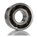 RS PRO Single Row Angular Contact Ball Bearing 20 mm Inside Diameter, 47 mm Outside Diameter, 14 mm Race Width 7204B