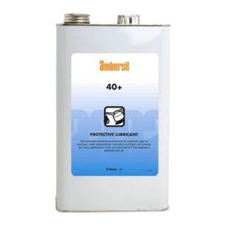 Ambersil 40+ Protective Lubricant Multi Purpose Liquid Lubricant 5 L Jerry Can 31635-aa