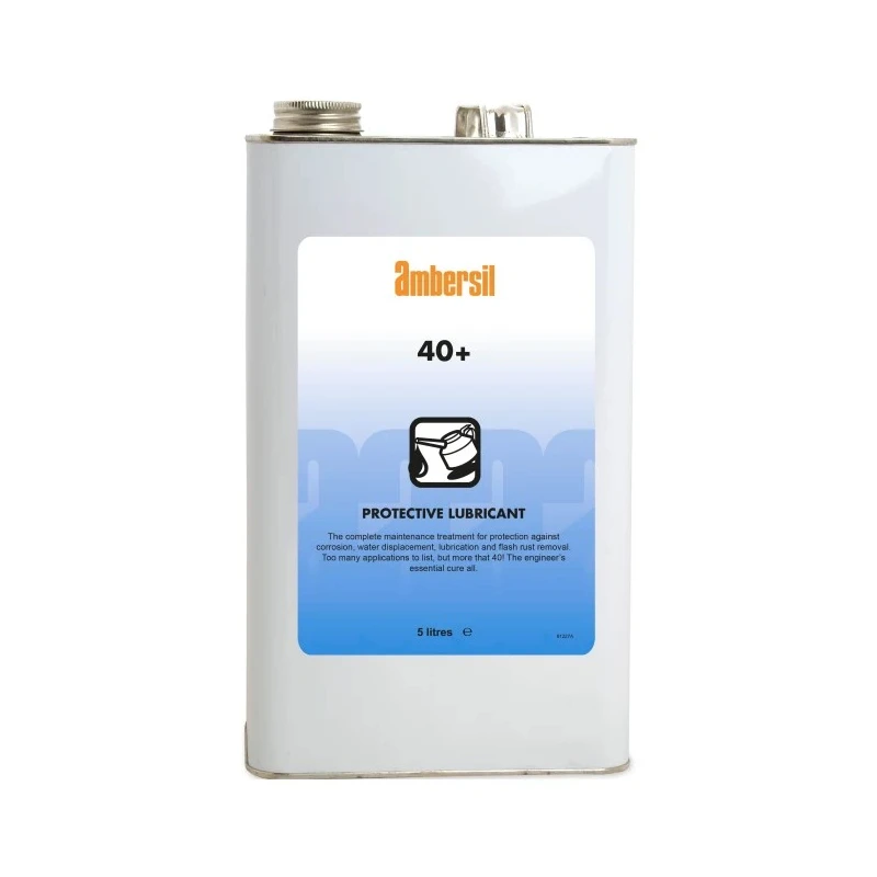 Ambersil 40+ Protective Lubricant Multi Purpose Liquid Lubricant 5 L Jerry Can 31635-aa