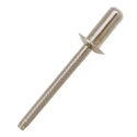 RS PRO Stainless Steel Dome Head Blind Rivet 4.8 mm Diameter 9.5 mm Length 206-5450