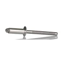 RS PRO Stainless Steel Dome Head Countersunk Blind Rivet 4 mm Diameter, 14 mm Length, Grip 8-10 mm, DIN 7337 206-5463