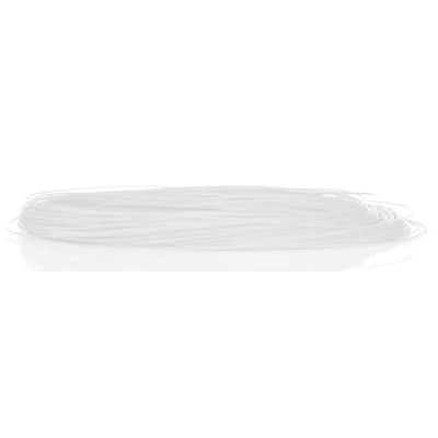 RS PRO White Hook Up Wire, 28 AWG, 1/0.32 mm Silver Plated Copper, 50 m Length, ETFE Insulation 207-7136
