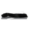 RS PRO Black Hook Up Wire 30 AWG 1/0.25 mm Silver Plated Copper 50 m Ethylene Tetrafluoroethylene 207-7142