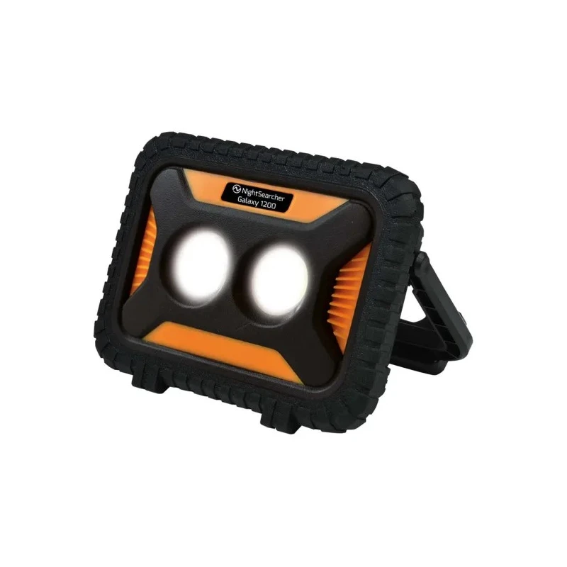 Nightsearcher Rechargeable LED Folding Worklight 1200 lm, 12W, 3.7V, IP54 NSGALAXY1200