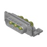 FCT from Molex 173107 3 Way Right Angle PCB D-Sub Connector Female 6.86 mm Pitch 20A Current FM3W3P-1343 / 1731070641