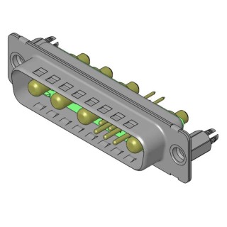 FCT from Molex D-Sub Connector 9 Way Straight PCB Female 2.74 mm Pitch 20A with 4 to 40 Screw Lock FM9W4P1-1410 / 1731071939