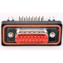 FCT from Molex 15 Way Straight 2.84 mm Pitch Through Hole D-Sub Connector with 4 to 40 Screw Lock FWDR15P25A / 1727040051