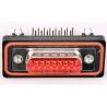 FCT from Molex 15 Way Straight 2.84 mm Pitch Through Hole D-Sub Connector with 4 to 40 Screw Lock FWDR15P25A / 1727040051
