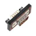 FCT from Molex 9 Way Right Angle 2.84 mm Pitch Through Hole D-Sub Connector with 4 to 40 Screw Lock FWDR09P25A / 1727040058