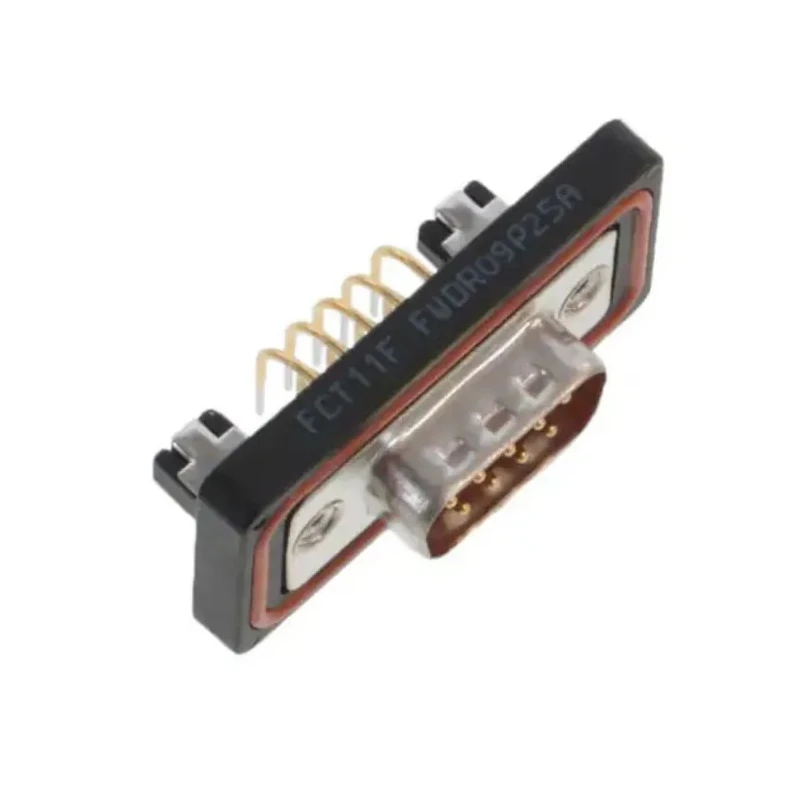 FCT from Molex 9 Way Right Angle 2.84 mm Pitch Through Hole D-Sub Connector with 4 to 40 Screw Lock FWDR09P25A / 1727040058