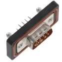 FCT from Molex 9 Way Straight 2.84 mm Pitch Through Hole D-Sub Connector with 4 to 40 Screw Lock Male FWDR09P1A / 1727040057