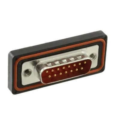 FCT from Molex 15 Way Straight 2.84 mm Pitch Panel Mount Male D-Sub Connector with 4 to 40 Screw Lock FWDR15PA / 1731100050