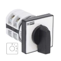 RS PRO Industrial 5 Position 30 Degree Rotary Cam Switch, Panel Mount, 16A, IP20, Knob Actuator 208-3902