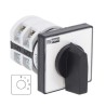 RS PRO Industrial 5 Position 30 Degree Rotary Cam Switch, Panel Mount, 16A, IP20, Knob Actuator 208-3902