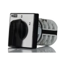 RS PRO 3 Phase, 3 Position 60 ° Rotary Cam Switch Knob Actuator 20 A 690V 208-3908