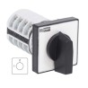 RS PRO Cam Switch 3 Phase 4 Pole Panel Mount 2 Position 90° Knob Actuator 20A 690V 208-3918