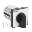 RS PRO 3 Position 60 ° Knob Actuator 20A Cam Switch 3-Phase Panel Mount 690V 5000000 Operations 208-3911