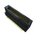 Samtec MEC6 Series Right Angle Edge Connector Female Surface Mount 40 Contacts 0.635 mm Pitch 2 Row Solder MEC6
