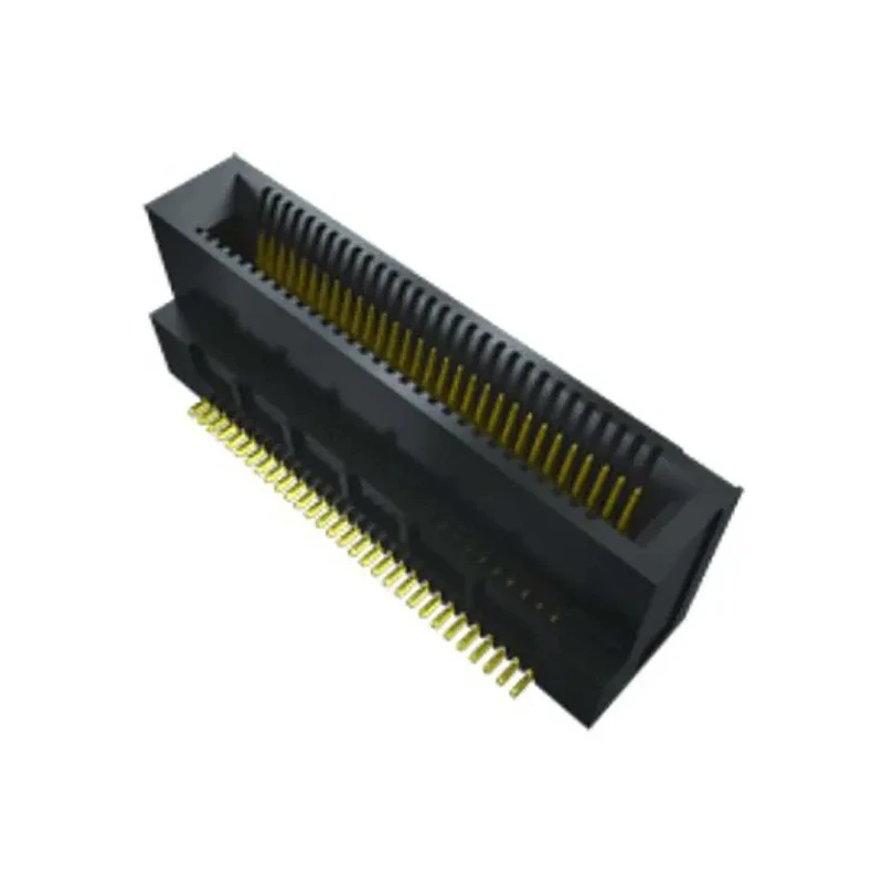 Samtec MEC6 Series Right Angle Edge Connector Female Surface Mount 40 Contacts 0.635 mm Pitch 2 Row Solder MEC6