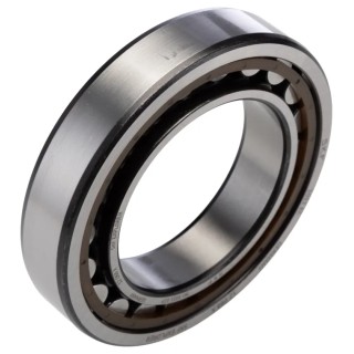 SKF Single Row Shielded Cylindrical Roller Bearing 55 mm ID 90 mm OD 18 mm Width, Non-Metallic Cage, 8500 rpm NU 1011 ECP