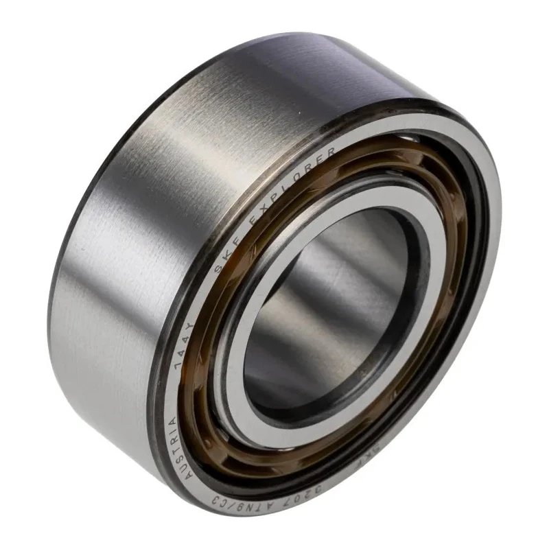 SKF Double Row Angular Contact Ball Bearing 35 mm ID, 72 mm OD, 27 mm Race Width 3207 ATN9/C3