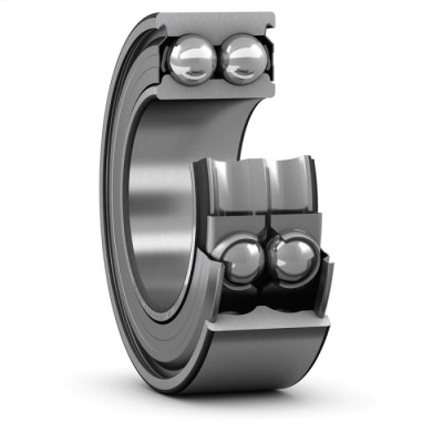 SKF Double Row Angular Contact Ball Bearing 75 mm ID, 130 mm OD, 41.3 mm Race Width 3215 A-2Z/C3MT33