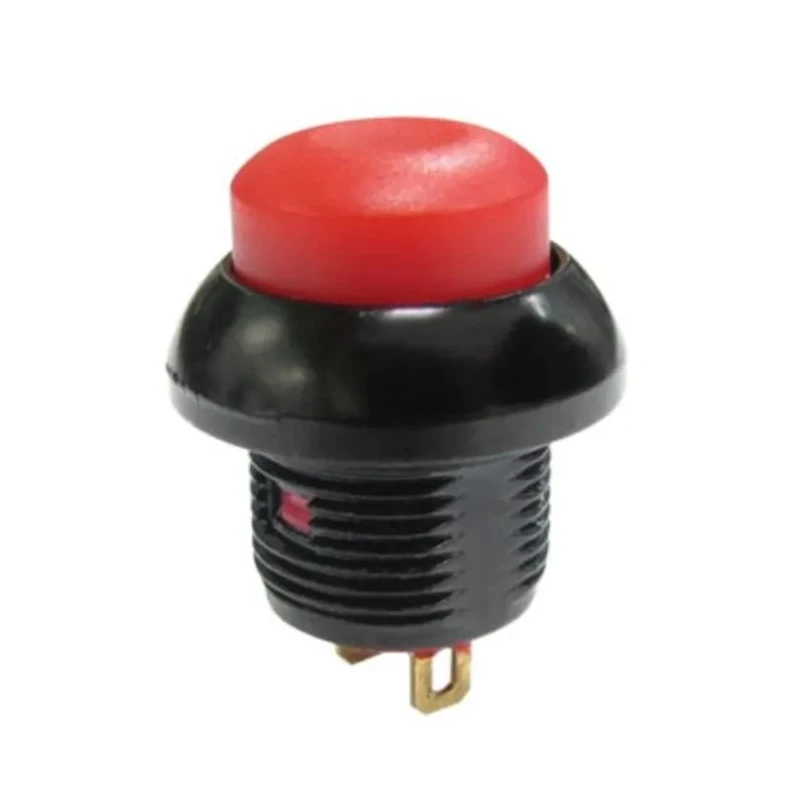RS PRO Push Button Switch, Momentary, Panel Mount, 13.6 mm Cutout, SPST, Black LED, IP67, 36 V DC, 250 V AC 209-9127