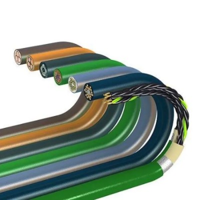 Igus chainflex CFBUS.LB Data Cable 4 Cores 0.5mm² 20 AWG Screened Thermoplastic Elastomer Jacket 50 m CFBUS.LB.022 (50m)