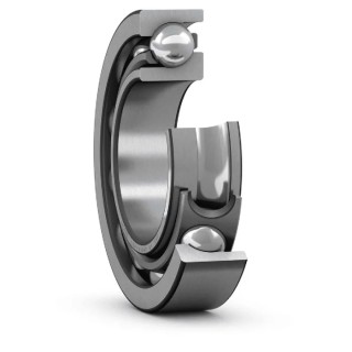SKF Single Row Angular Contact Ball Bearing 100 mm ID, 215 mm OD, 47 mm Race Width 7320 BEGAF