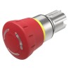 EAO 45 Series Emergency Stop Push Button Head, Twist Release, Red Mushroom, 40mm Diameter, IP66 IP67 IP69K 45-2D36.2920.000