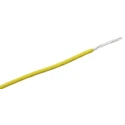 RS PRO Yellow Hook Up Wire, 462x0.08 mm Core Strands, 5 m Length, Silicone Rubber Jacket, 500 V, 200°C Maximum 210-1257