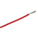 RS PRO Red 1.5 mm² Hook Up Wire, 30 Strands of 1 mm Core Silicone Rubber Insulation, 25 m Length, 500 V, High 210-1264